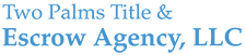 Two Palms Title & Escrow Agency, LLC Logo